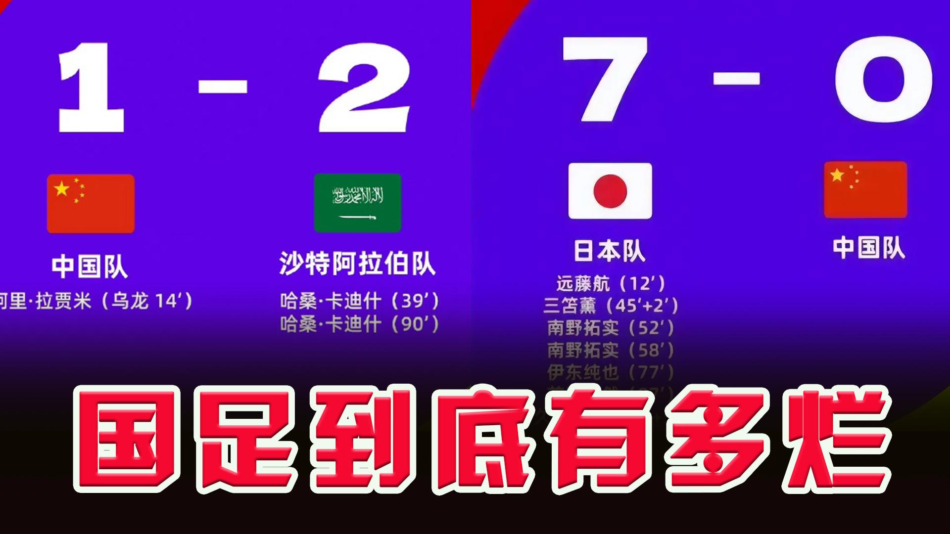 【深度】怎么踢都踢不过！国足面前，日本队如镜子般存在